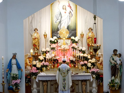 Chapel of Jesus Crucified at the Monastery of the Magnificat, Kapelle des gekreuzigten Jesus im Kloster des Magnificat