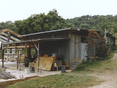 Porto Rico, première cabane