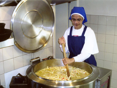 Preparazione di pasti caldi