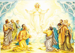 Ascension of Jesus in Heaven