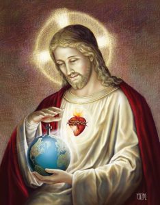 Le Coeur de Jésus guérit le monde
