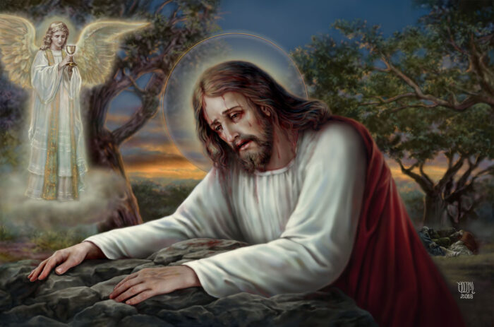Agonie de Jésus au jardin de Gethsémani