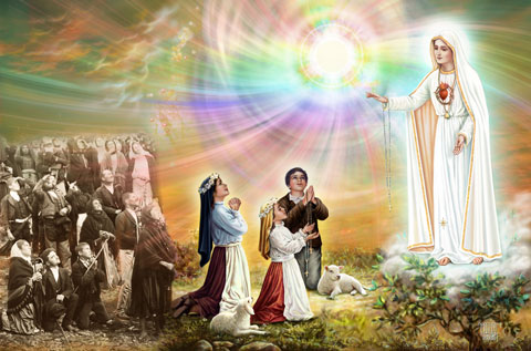Le miracle du soleil à Fatima